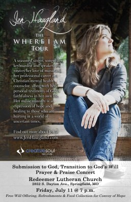 Where I Am Tour_Redeemer Lutheran Church